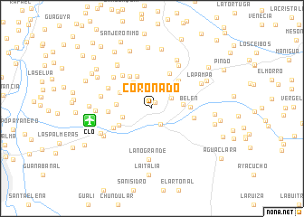 map of Coronado