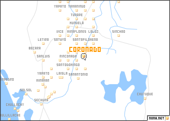 map of Coronado