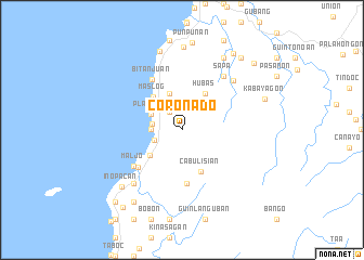 map of Coronado