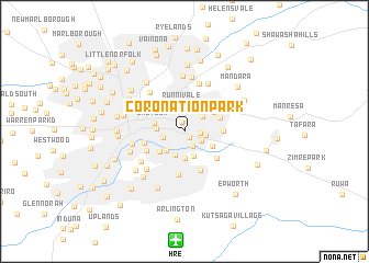 map of Coronation Park