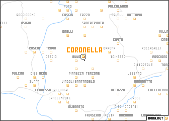 map of Coronella