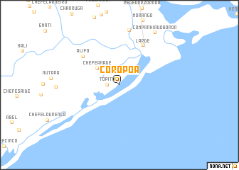 map of Coropôa