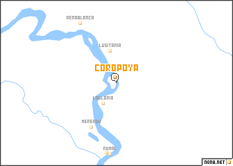 map of Coropoya