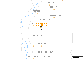 map of Coropo