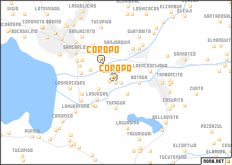 map of Coropo