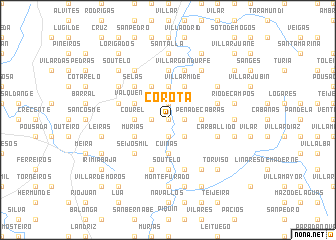 map of Corota