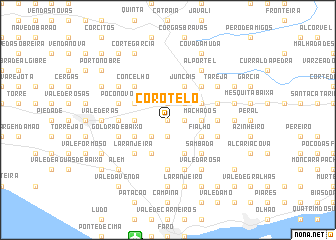 map of Corotelo