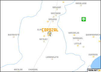 map of Corozal