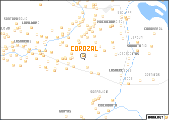 map of Corozal