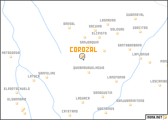 map of Corozal