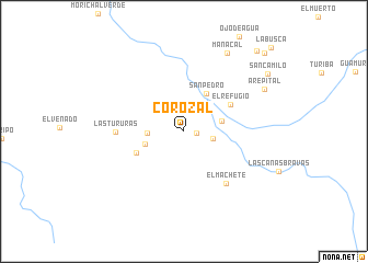 map of Corozal