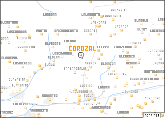 map of Corozal