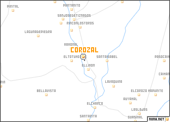 map of Corozal