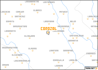 map of Corozal