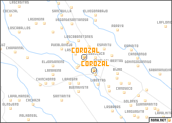 map of Corozal