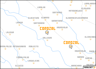 map of Corozal