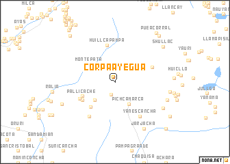 map of Corpaayegua