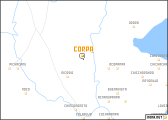 map of Corpa