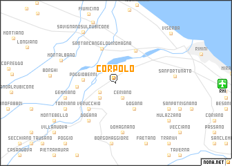 map of Corpolò