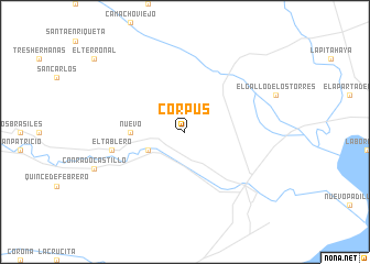 map of Corpus