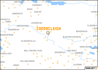 map of Corracleigh