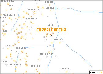 map of Corral Cancha