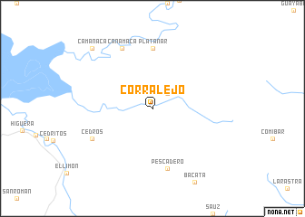 map of Corralejo