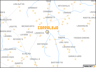 map of Corralejo