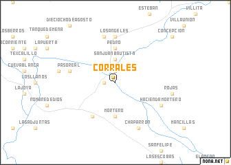 map of Corrales