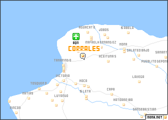 map of Corrales