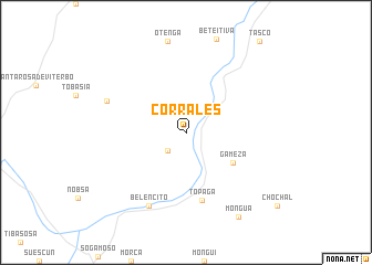 map of Corrales