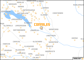 map of Corrales