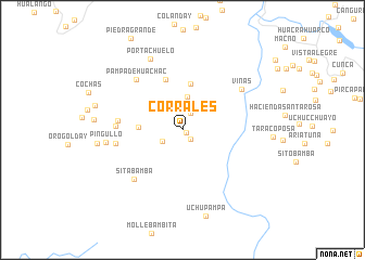 map of Corrales