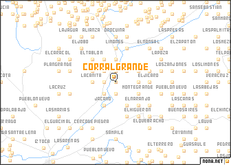 map of Corral Grande