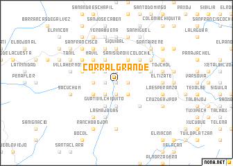 map of Corral Grande