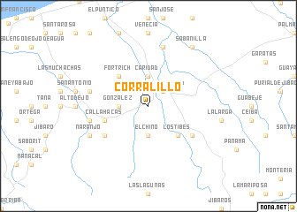 map of Corralillo