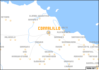 map of Corralillo