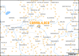 map of Corral Iloco
