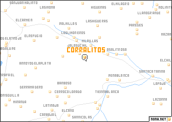 map of Corralitos