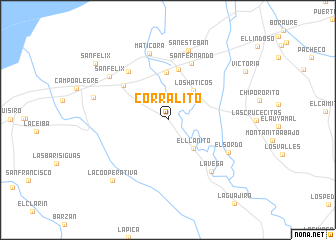 map of Corralito