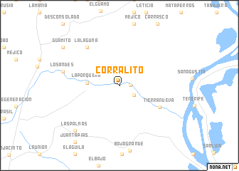 map of Corralito