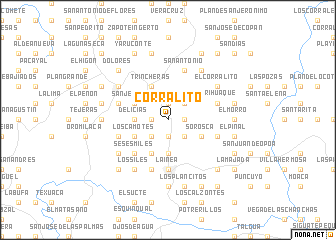 map of Corralito
