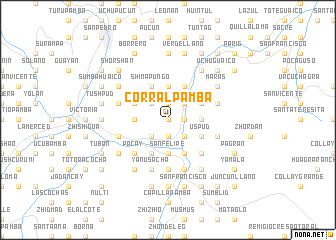 map of Corralpamba