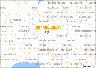 map of Corral Viejo