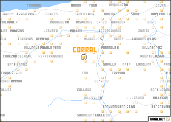map of Corral