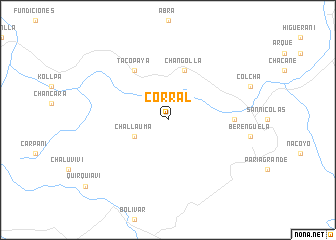 map of Corral