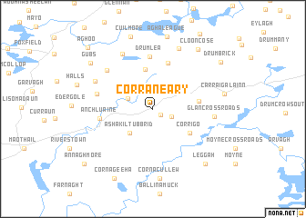 map of Corraneary