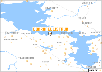 map of Corranellistrum