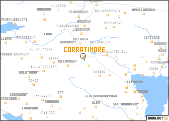 map of Corratimore