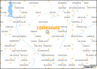 map of Corredoura